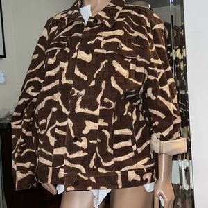 Lauren stretch Jean jacket size 2x